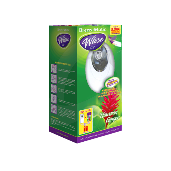Kit Dispensador Automático Breeze Matic Wiese | 180g de frescura duradera - Imagen 3