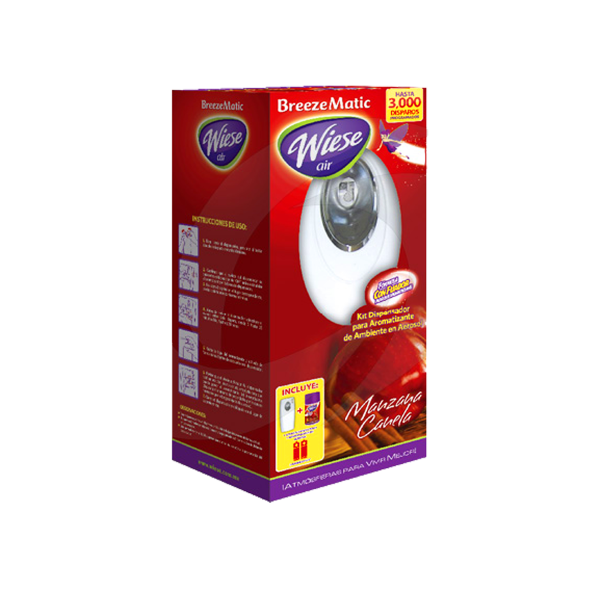 Kit Dispensador Automático Breeze Matic Wiese | 180g de frescura duradera - Imagen 4