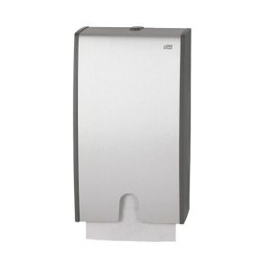 Dispensador de Aluminio Tork para Toallas Interdobladas