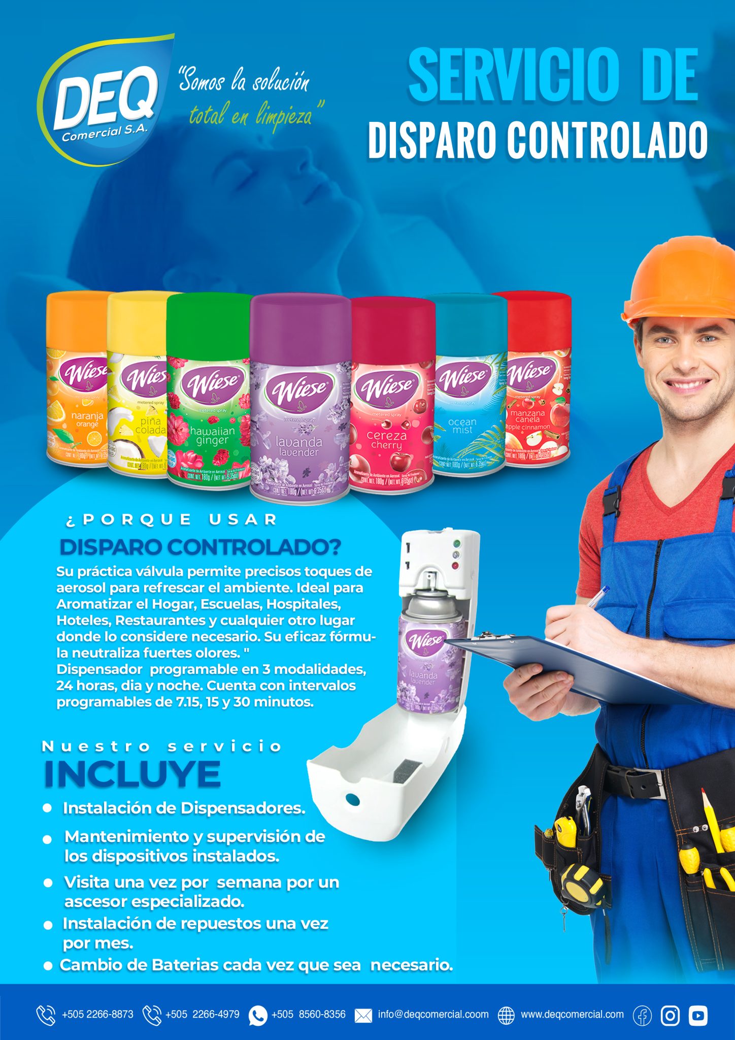 SERVICIO DE DISPARO CONTROLADO