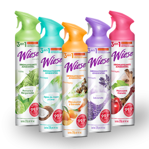 Aromatizante Wiese 3 en 1 en spray 226g - Neutraliza y perfuma