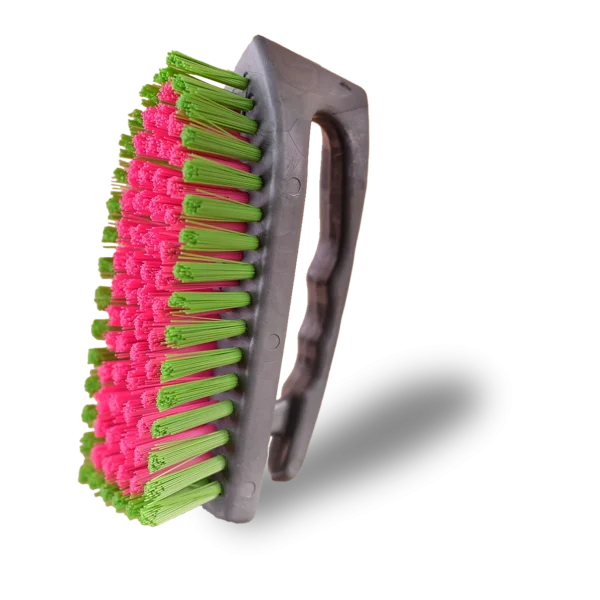 Cepillo de Mano Estilo Plancha Tucán con mango ergonómico para limpieza profunda