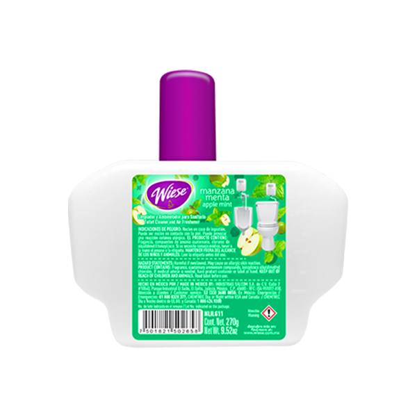 Repuesto Líquido Goteador 270g Wiese | Limpieza y Aroma Automática - Imagen 6