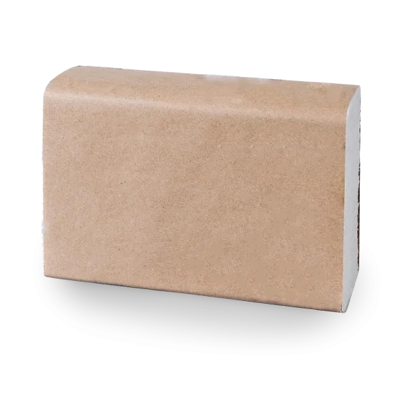 Toalla Interdoblada Advance Hoja Doble. Paquete de toallas de papel color natural (kraft), código 70017434. Ofrece alta absorción y dispensado hoja por hoja para uso eficiente, higiene y ahorro, ideal para espacios de alto tráfico
