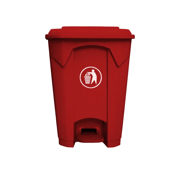 Bote de Basura con Pedal 80 Litros | Máxima Higiene y Colores para Reciclaje - Imagen 4