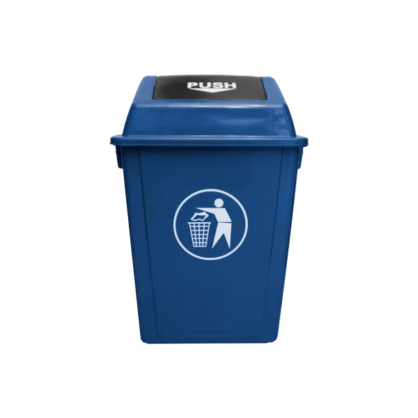 Basurero Tapa Push 40 Litros | Ideal para Reciclaje y Higiene - Imagen 2