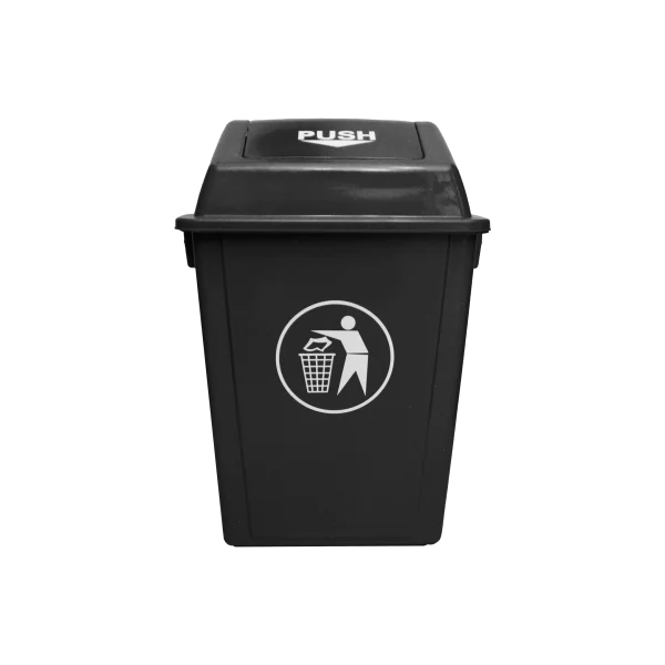 Basurero Tapa Push 40 Litros | Ideal para Reciclaje y Higiene - Imagen 5