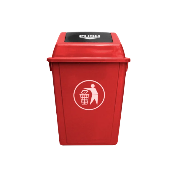 Basurero Tapa Push 40 Litros | Ideal para Reciclaje y Higiene - Imagen 3