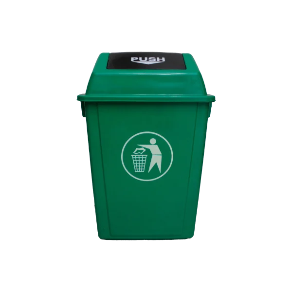 Basurero Tapa Push 40 Litros | Ideal para Reciclaje y Higiene - Imagen 4