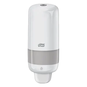 Dispensador Tork para jabón espuma de 1000 ml, compacto y funcional para uso intensivo, con dosificación precisa,