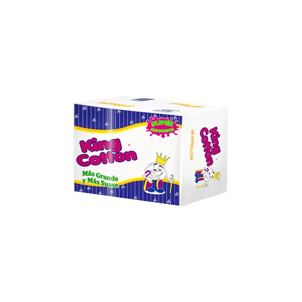 Paquete de Servilletas Uni Cotton Premium de 50 unidades, de alta calidad, suaves y resistentes.