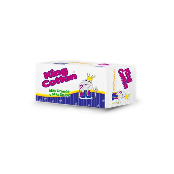 Fardo de Servilletas King Cotton Rectangular 24x100, suaves, resistentes y absorbentes, ideales para restaurantes y eventos.