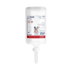 Tork Alcohol Gel Tork para Manos en cartucho de 1000 ml, desinfectante con 70% de alcohol, elimina microorganismos
