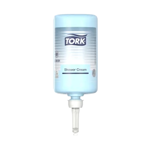 Jabón Líquido Tork Cabello y Cuerpo, en cartucho de 1000 ml, con fórmula hidratante y fragancia suave