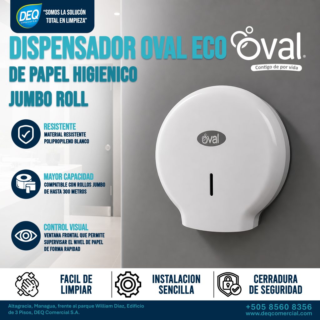 Dispenador de papel higienico Oval