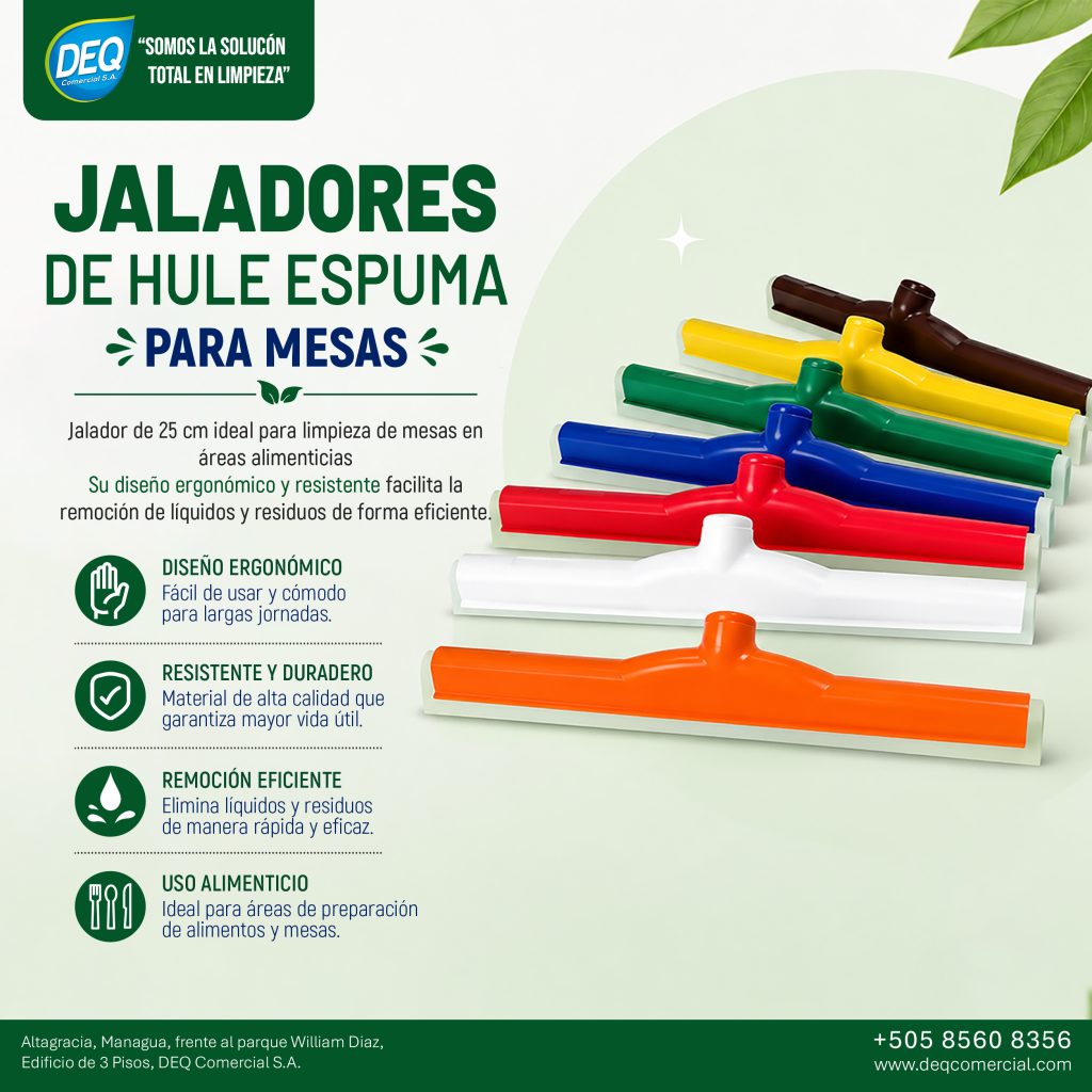 JALADORES DE HULE ESPUMA