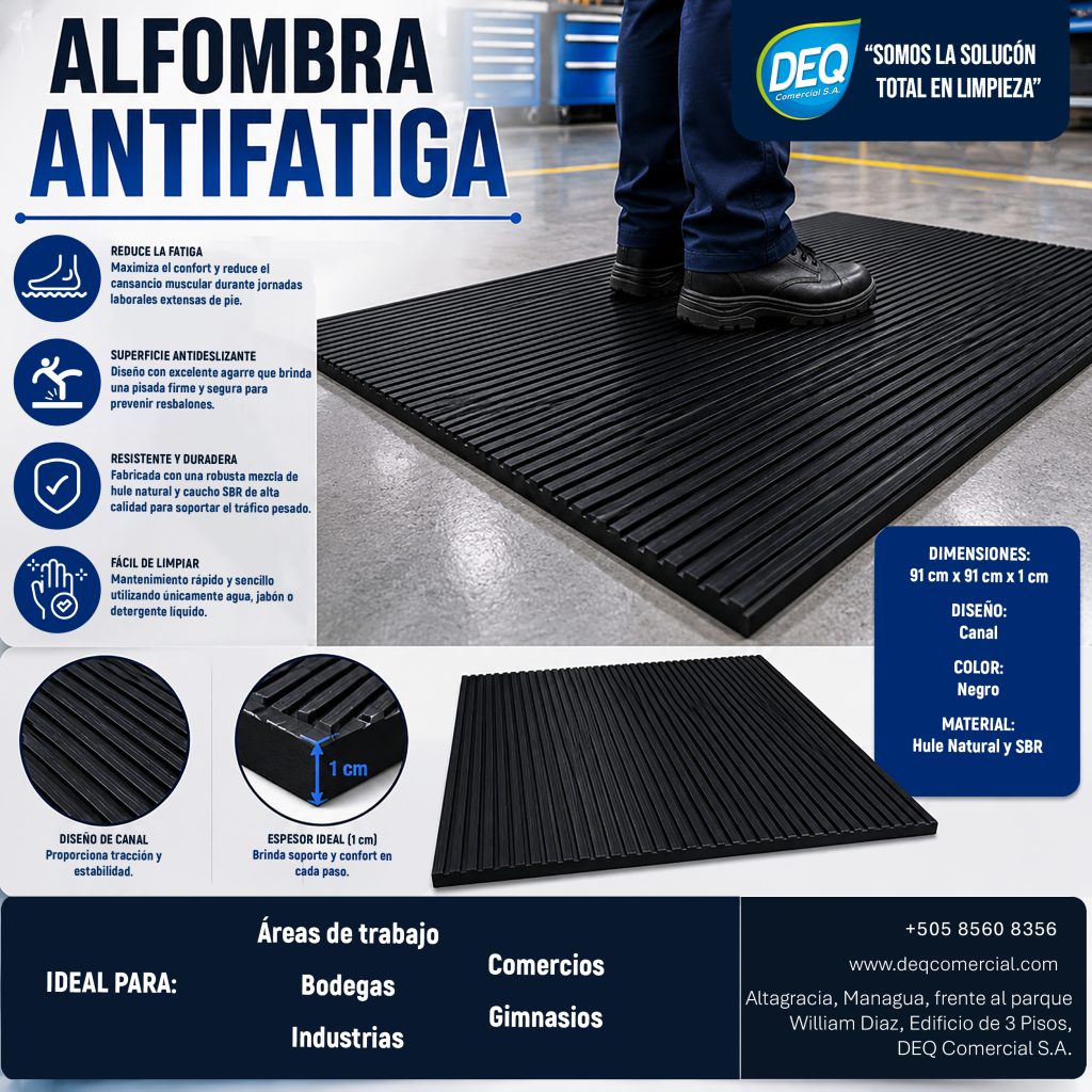 Post alfombra anti fatiga